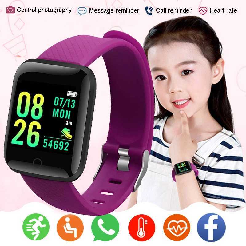 Smart Kids Watch Sport Watches For Girls Boys Students LED Electronic Wrist Watch Waterproof Silicone Child Digital Watches Y240809