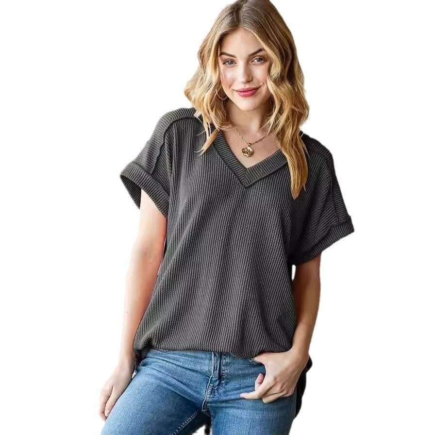 Womens Tops Best Saller New Merchandise Fashion Hip Hop Slim Crop Top Casual Harajuku Print Vintage Turtleneck Collar Blouse Womens Backless Graphic T