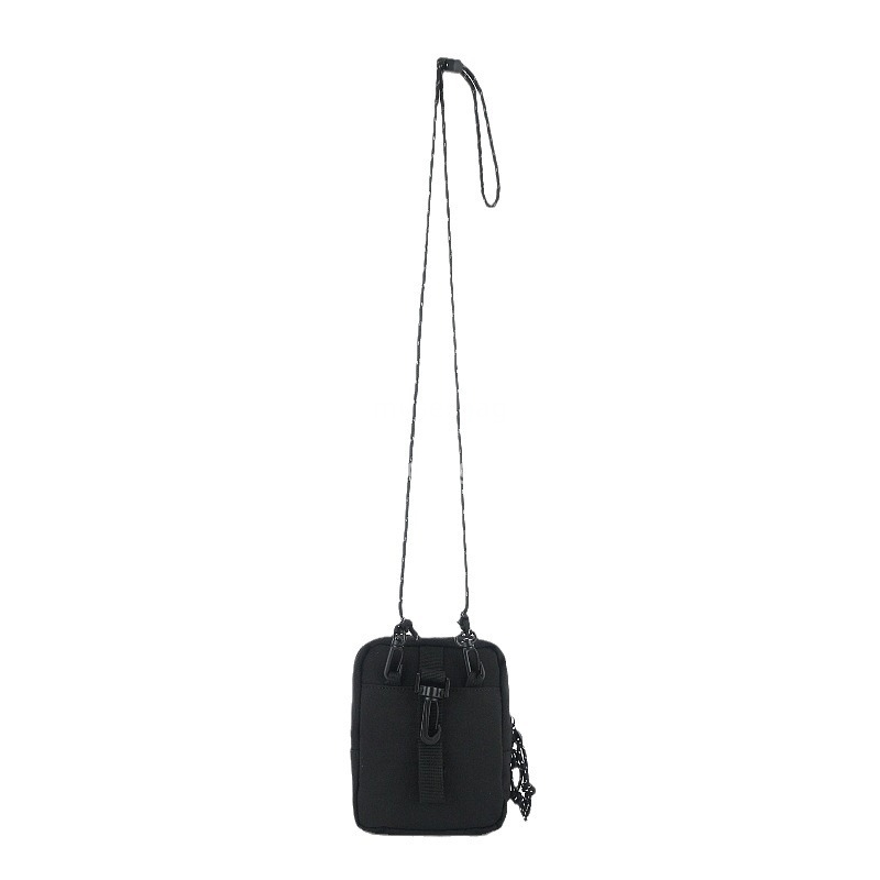 Stylish shoulder bag casual simple waterproof mobile phone bag niche neck crossbody bag men's senior sense Fanny pack