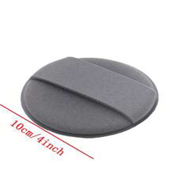 1pc Car Polishing Cleaning Hand-held Round Waxing Sponge Beauty Waxing Cleaning Handheld Waxing Cotton Polyester Sponge Friction-resistant