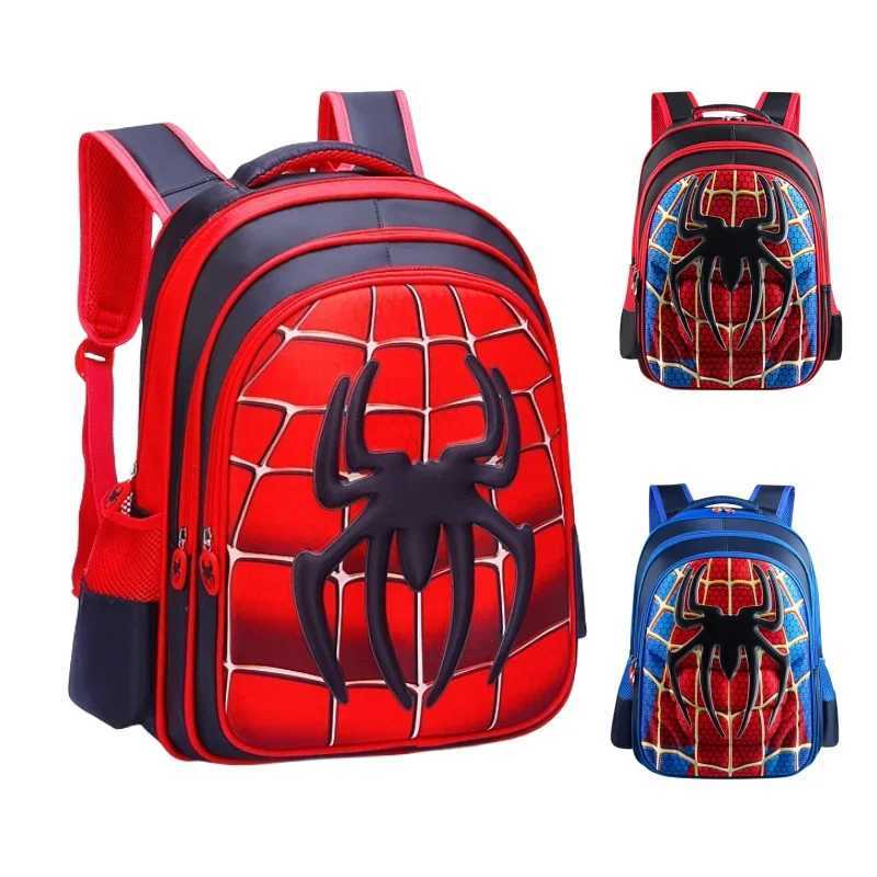 Spider King Kids Backpack Waterproof Nylon Large Capacity for 2-16 Year Olds Y240809