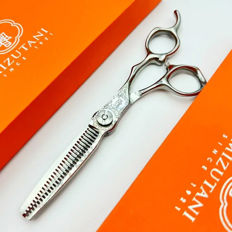 Mizutani Professional hair scissors reverse blade thinning shears 440C steel A barbers tool for cutting hair 6inch-7inch 240808