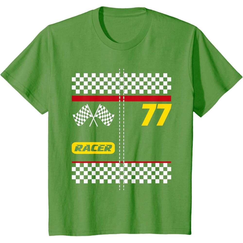 2025S Fashion Designer T Shirt For Mens Shirt Race Car Driver Costume Halloween Racing Day T Shirt Shirts Tshirt Graphic Tee Casual Tops Clothes Short