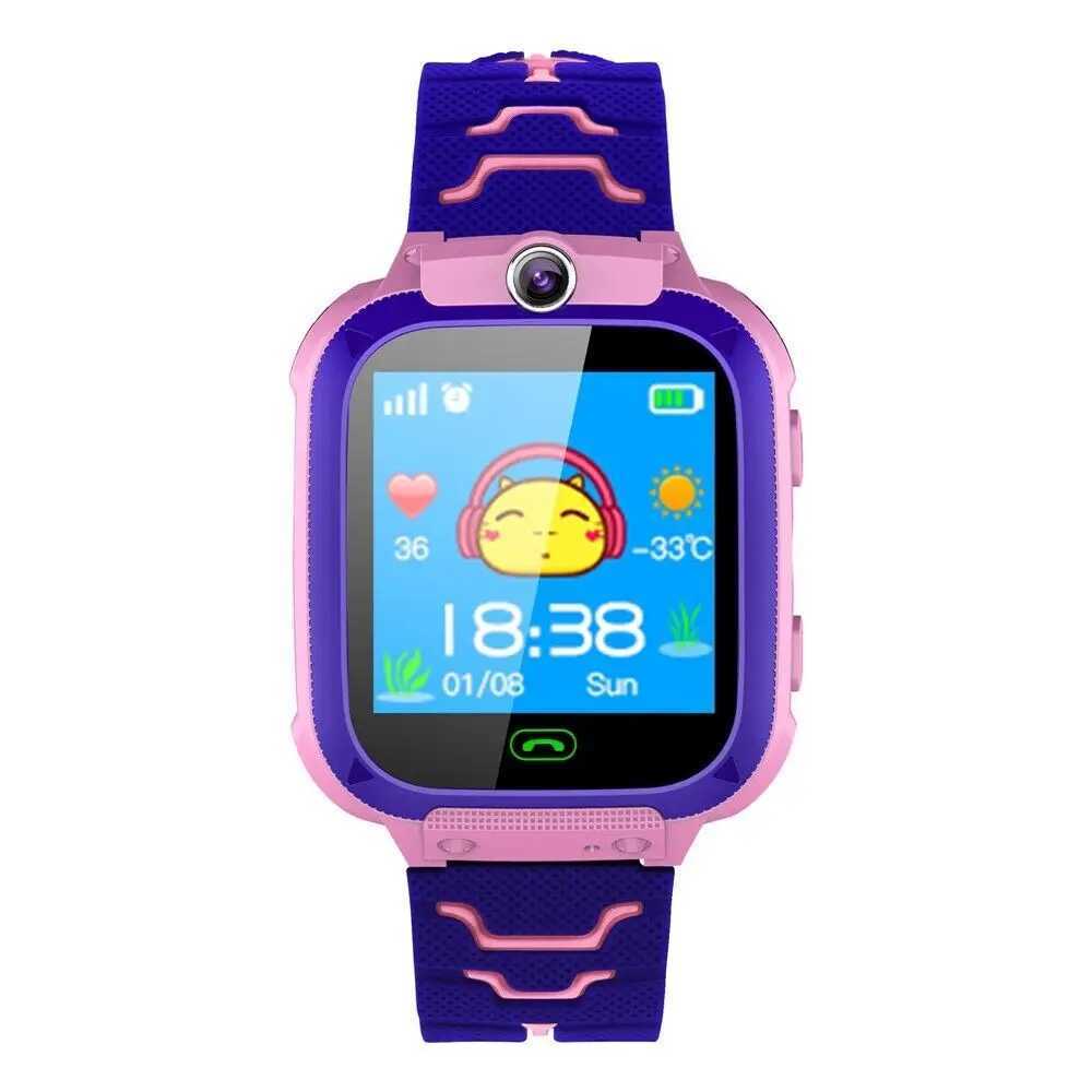 1.44 HD Touch Screen Smart Watch SOS SIM 2G Watch LBS Tracker Phone Watch Waterproof Wrist Watch for game Kids Smartwatch Y240809