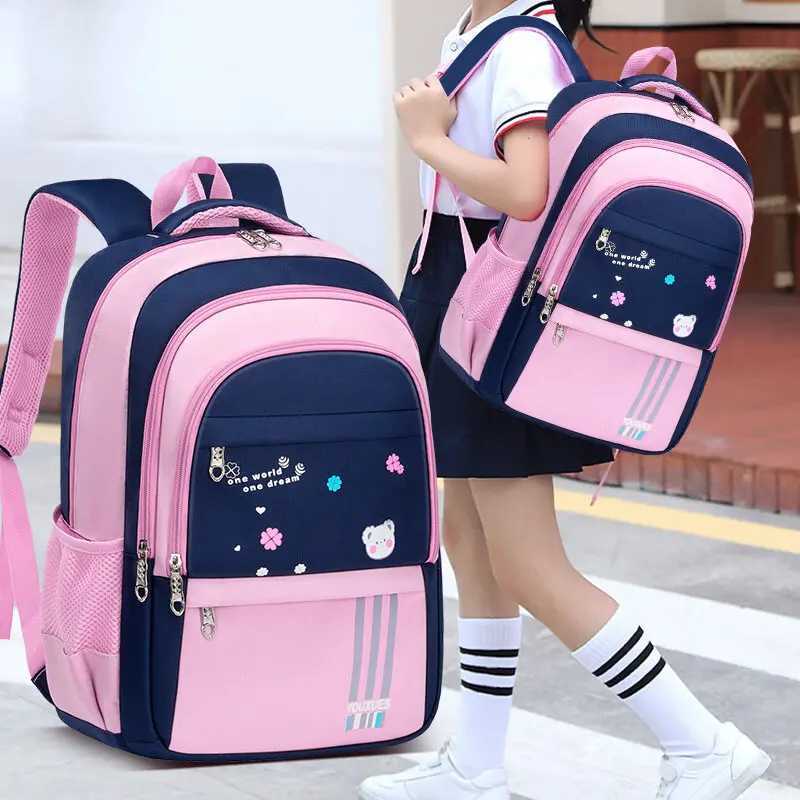 Children School Bags For Girls Boys Orthopedic Backpack Kids Backpacks Schoolbags Primary School Backpack Kids Book Bags Mochila Y240809