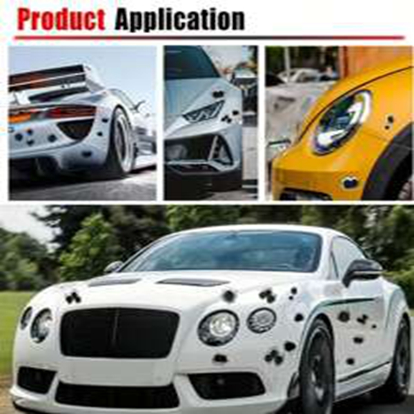 Bullet hole scratch sticker personality creative cover crack simulation bullet car large sticker waterproof