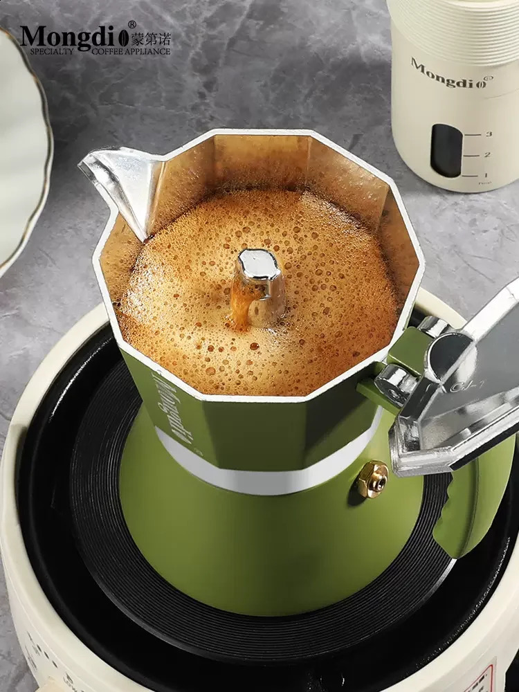90ml Aluminum Moka Stove Coffee Maker Moka Pot Coffee Maker for Espresso Coffee Maker 240809 - view 4