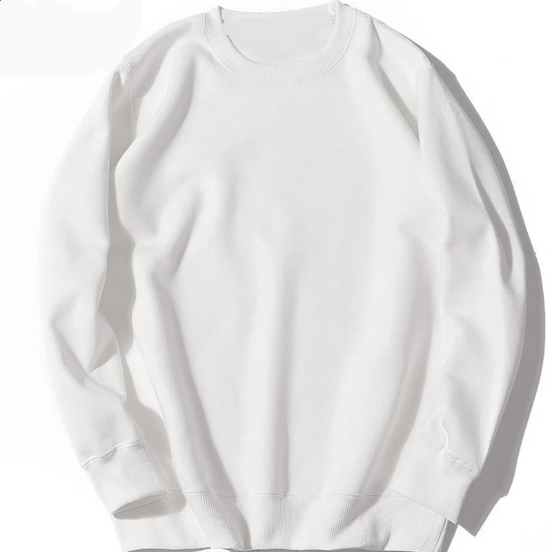 Casual sweatshirt menswomens hoodie Pullover Streetwear solid hiphop basic 240809