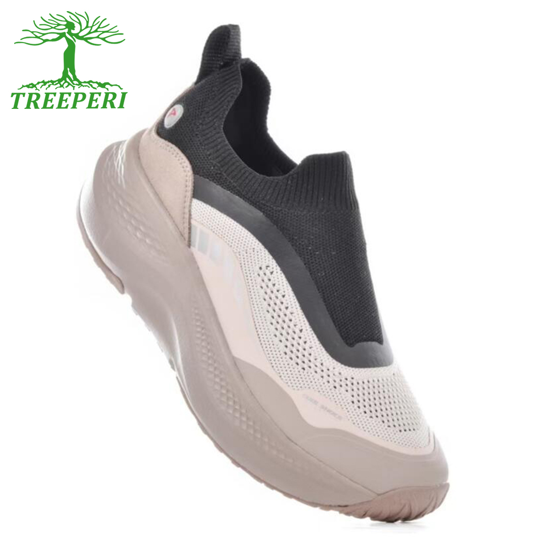 TREEPERI T99 Running Shoes for Men Black Taupe Clay Sand breathable Knitting Sock mens designer shoes womens Height Increasing lifestyle trainers wome