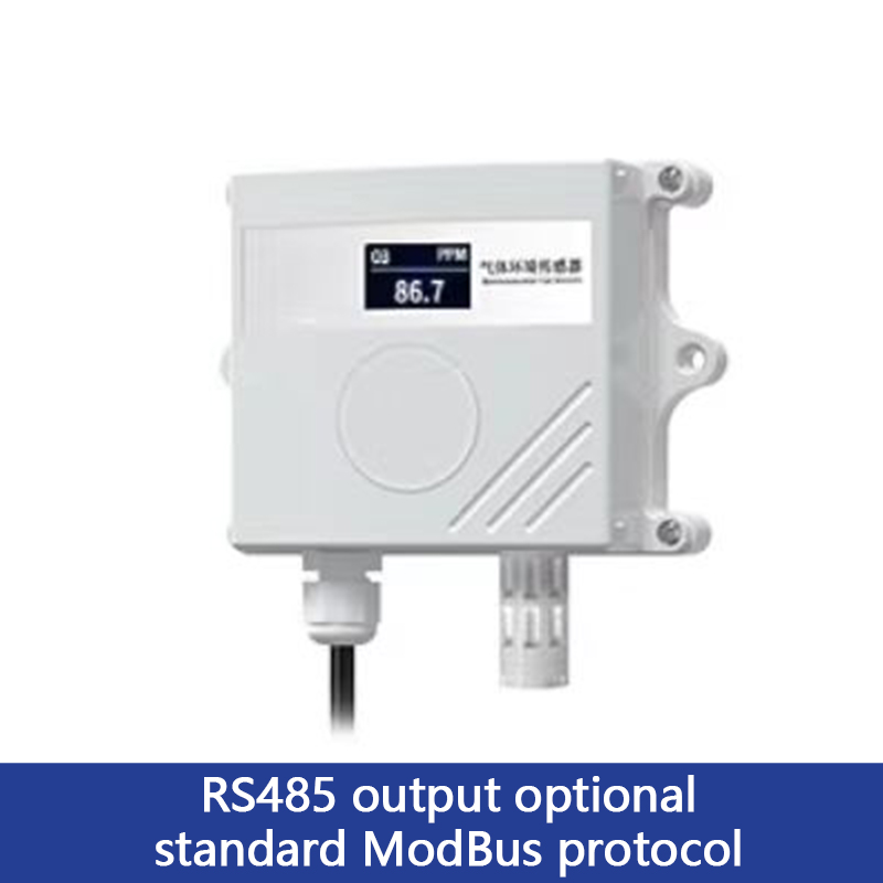 Ozone Transmitter OLED Display Environmental Sensors Intelligent Monitoring Toxic and Harmful Conventional Gas Monitoring