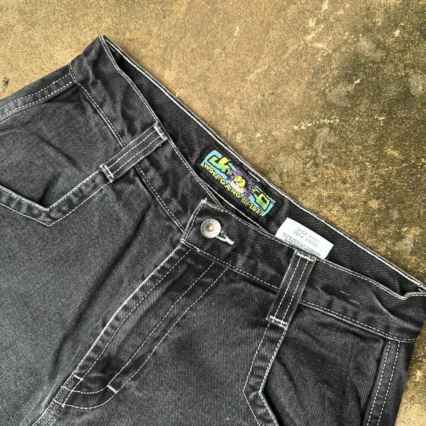 Retro skateboard cargo pants men y2k jeans jncos baggy jinco for ropa mens 2024 wide leg streetwear 240810