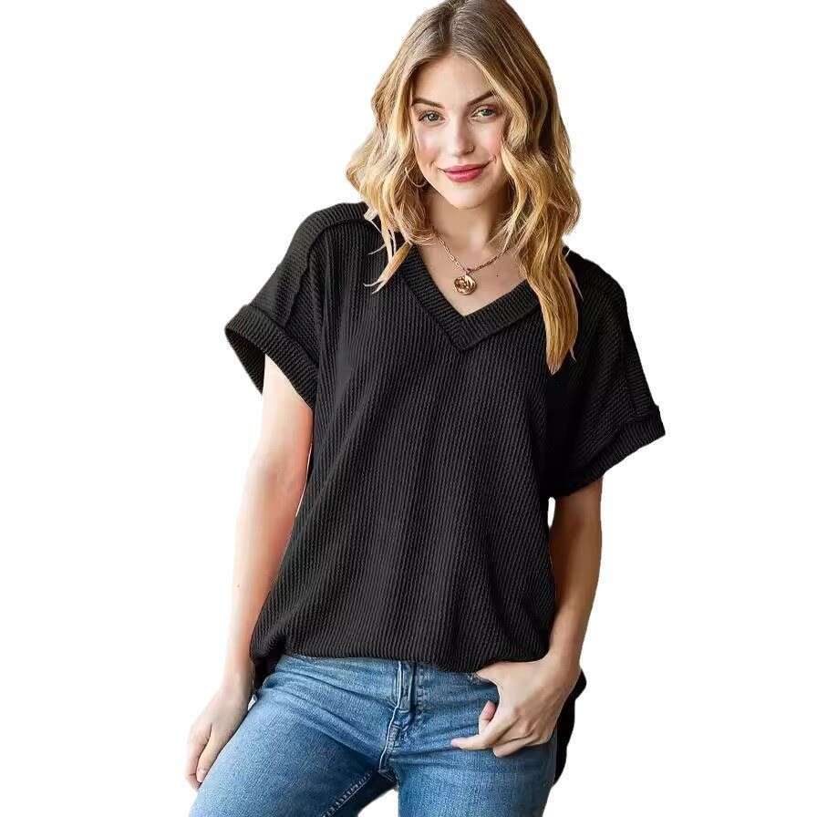 Womens Tops Best Saller New Merchandise Fashion Hip Hop Slim Crop Top Casual Harajuku Print Vintage Turtleneck Collar Blouse Womens Backless Graphic T