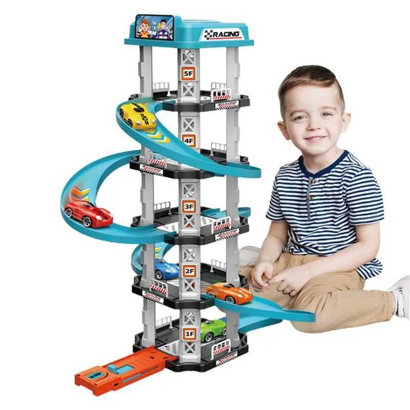 Boys Race Track Sets Racecar Track Toys Sets Preschool Car Games Vehicle Playsets Christmas Birthdays Gifts For Boys Girls X250114