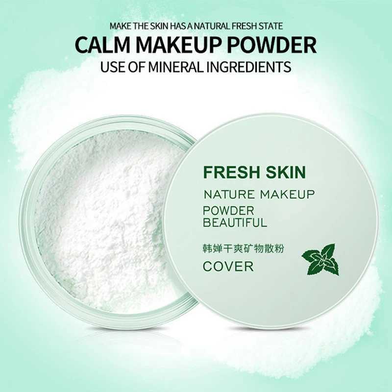 Makeup matte loose powder oil control soft silk face concealer skin finish transparent foundation make-upXJ250224