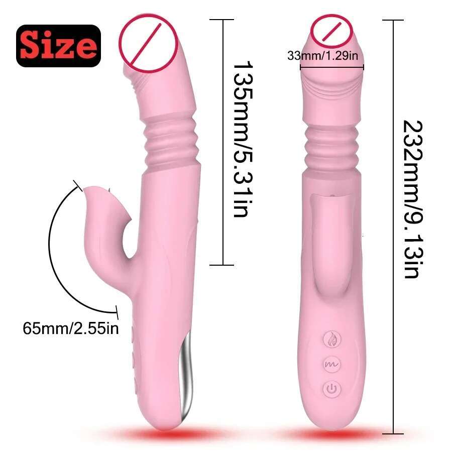 Tongue Licking Vibrator 2 In 1 Adult Women Sex Toys Dildos Vibrators Clitoris Stimulator With 10 Speeds Vibrators Sex Product