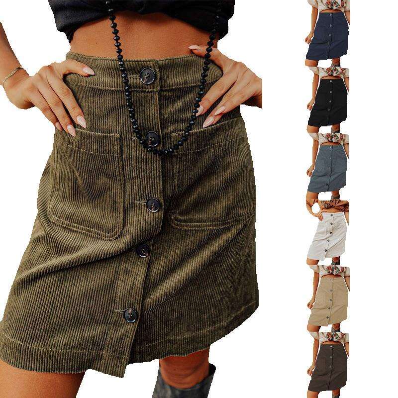 2024 Autumn/winter New Tiktok Womens Corduroy Half Length Skirt Slimming Cotton Trousers Hip-hop Style Overalls Military Pants for Man Jeans for Pregn