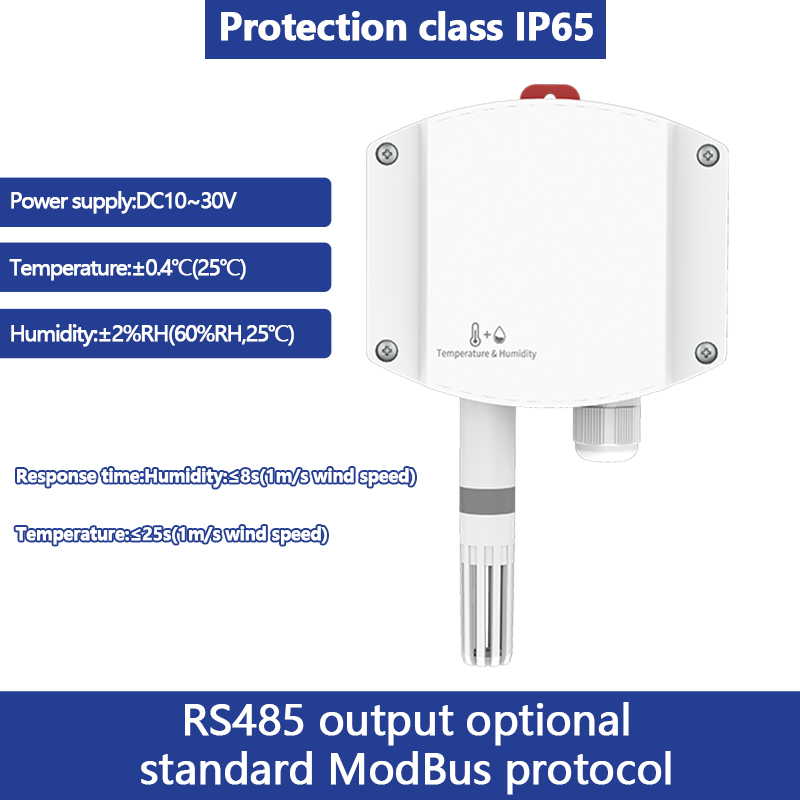Digital Tube Temperature and Humidity Transmitter Environmental Sensors Wisdom Monitoring Toxic and Hazardous Gas Monitoring