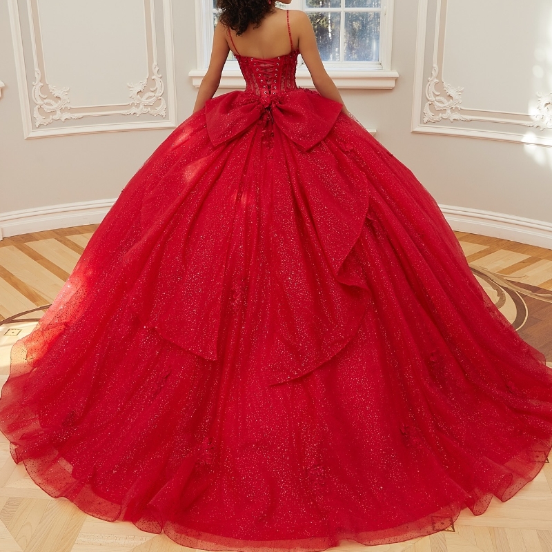 Lavender Sparkly Princess Quinceanera Dresses 2024 Off Shoulder Applique Beads Corset Gillter vestido de 15 quinceanera Sweet 16