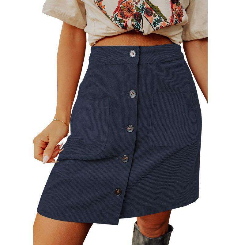 2024 Autumn/winter New Tiktok Womens Corduroy Half Length Skirt Slimming Cotton Trousers Hip-hop Style Overalls Military Pants for Man Jeans for Pregn
