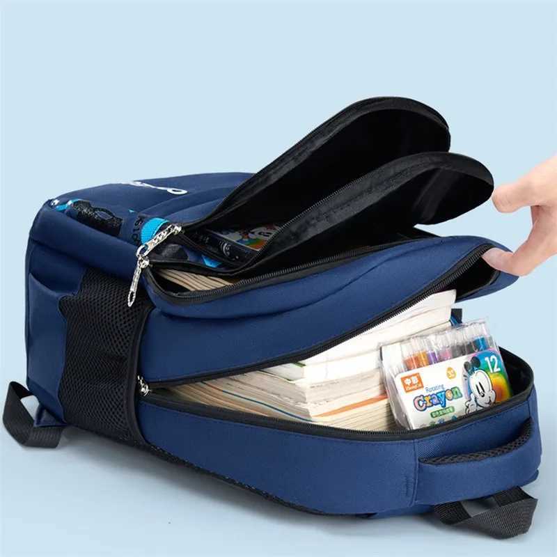 2024 New Children School Bags Kids Backpack In Primary Schoolbag For Teenager Boys Waterproof Backpacks Book Bag Mochila Y240809