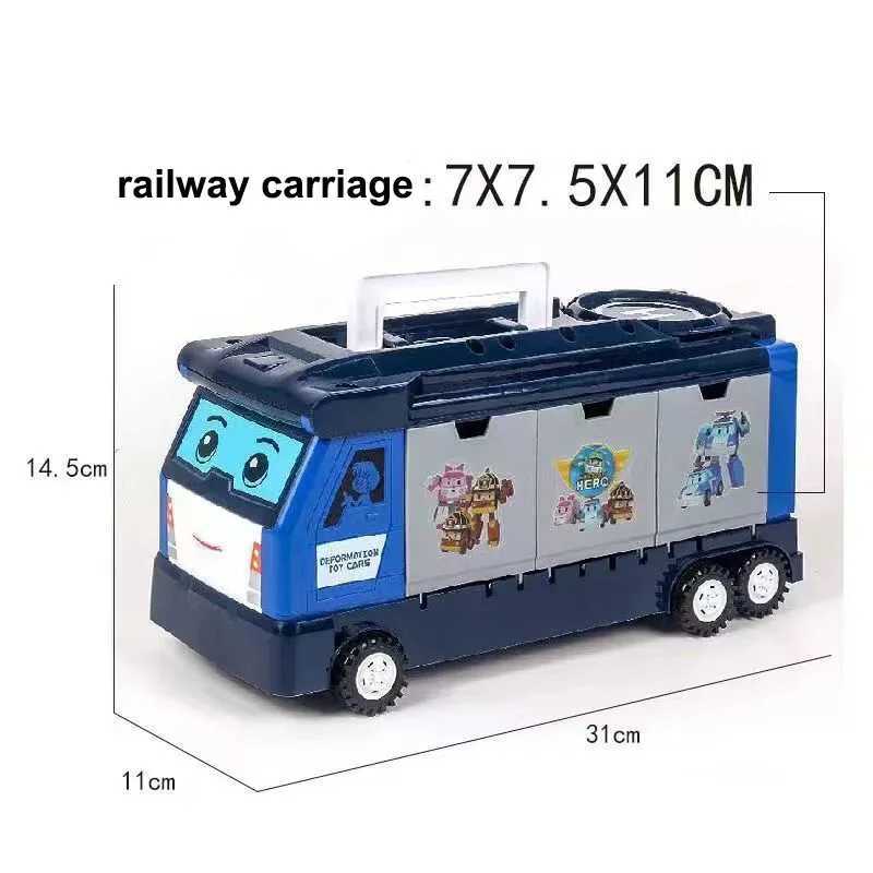 New Cartoon Robocar Poli Action Figures Transformation Anime Hand Deformation Car Model Airplane Gift Toys Robots For Children Y240809