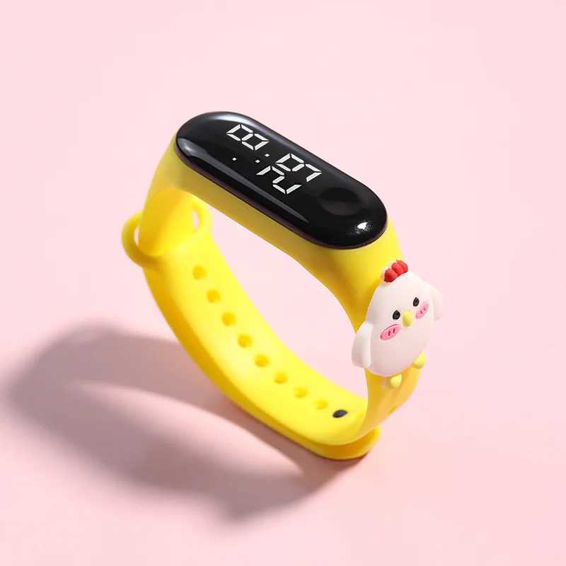 Kids Watch Reloj Smart Watch LED Children Watches Bracelet Cartoon Digital Ladies Watch for Girls Waterproof Clock Gift Y240809
