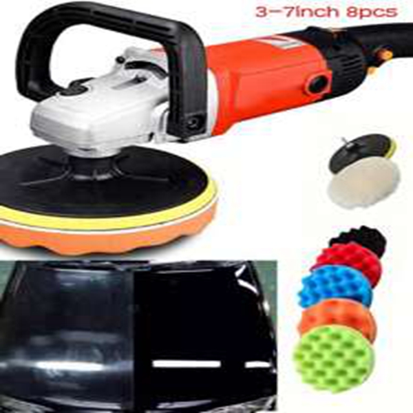 Car polishing sponge pad waxing pad self-adhesive polishing pad sponge pad 8-piece set