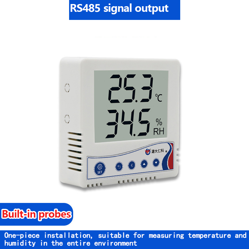 Liquid Crystal Shell Temperature and Humidity Transmitter Environmental Sensors Intelligent Monitoring Toxic and Hazardous Conventional Gas Monitoring
