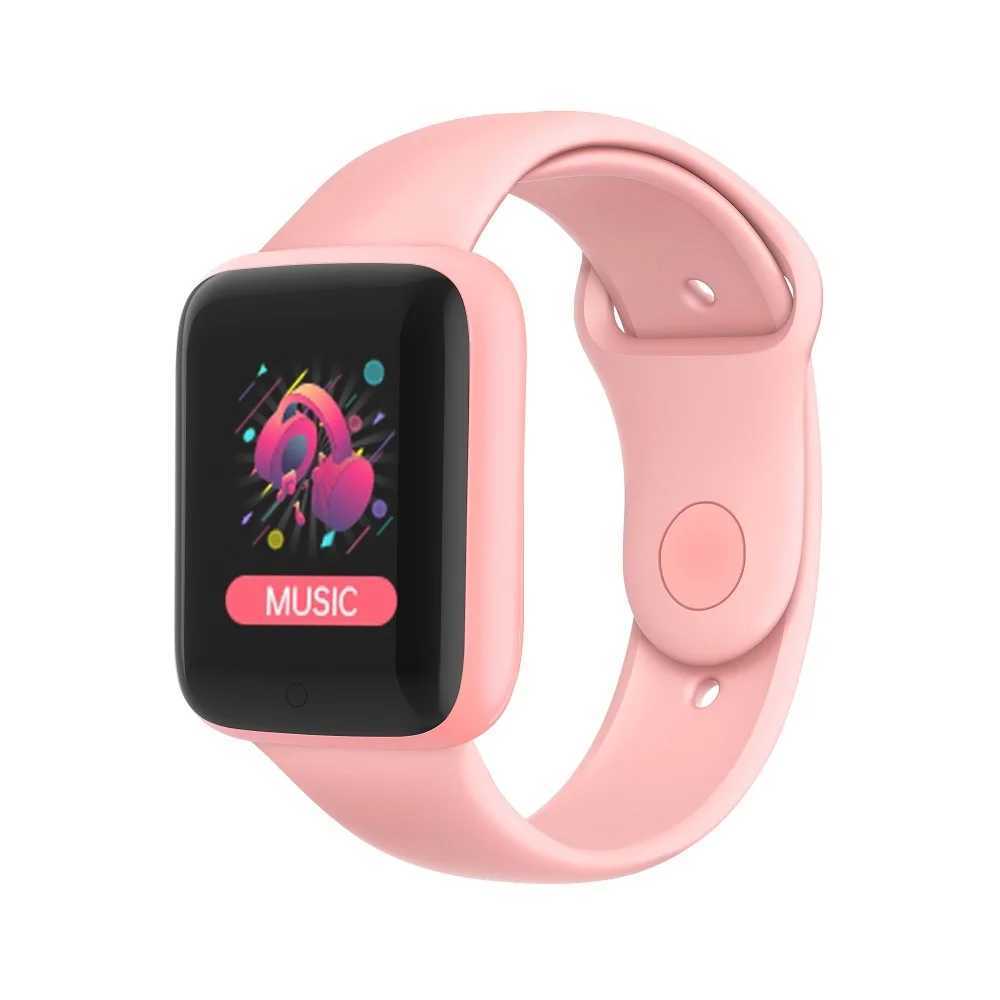 Childrens Wrist Watch Kid Smart Watch Fitness Tracker Heart Rate Monitor Blood Women Digital Led Bracelet Boy Girl Wristwatches Y240809
