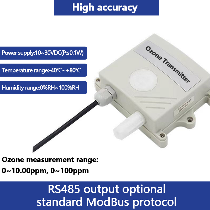 Ozone transmitter without display environmental sensors intelligent monitoring toxic and hazardous conventional gas monitoring