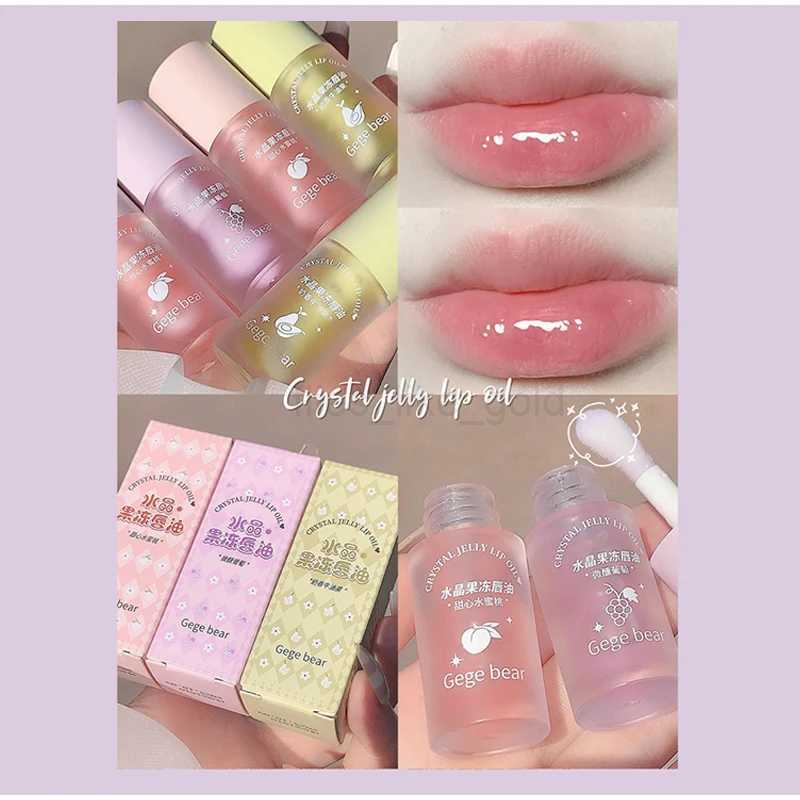4g crystal jelly lipstick moisturizing lipstick lipstick for lipstick lip gloss transparent lipstick fruit lipstick W240810