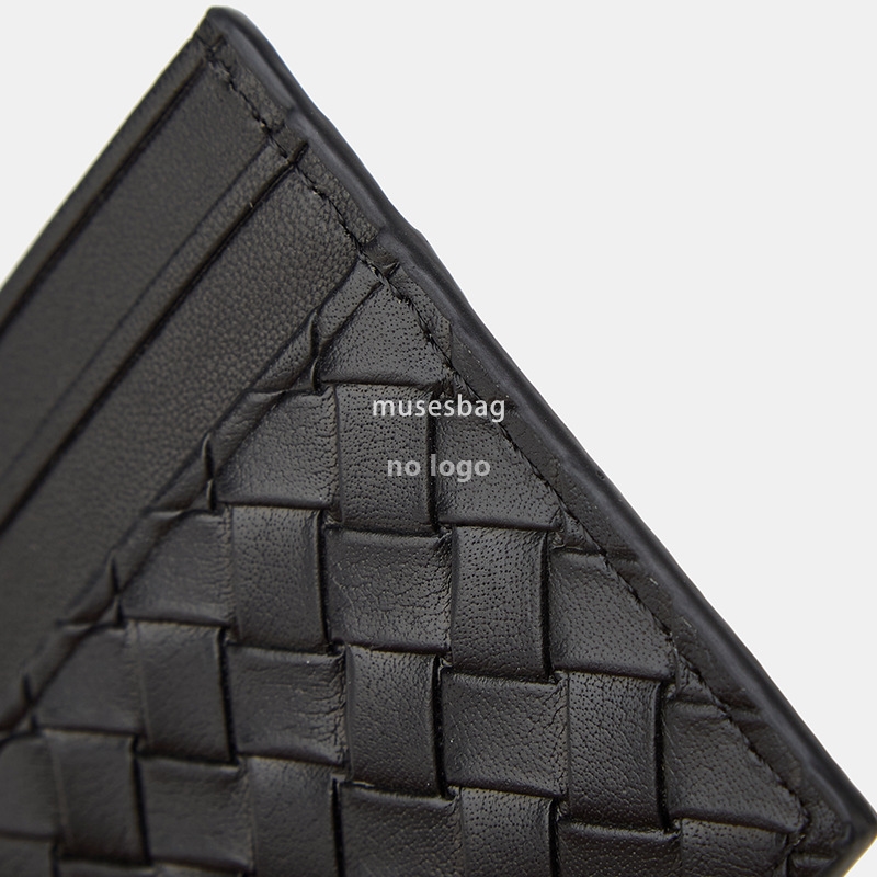 Ultra-thin woven card bag for men and women multi-card convenient small card sleeve mini simple anti-degaussing card holder wholesale