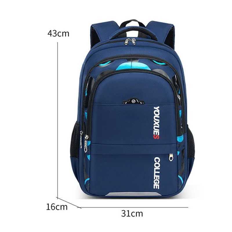 2024 New Children School Bags Kids Backpack In Primary Schoolbag For Teenager Boys Waterproof Backpacks Book Bag Mochila Y240809