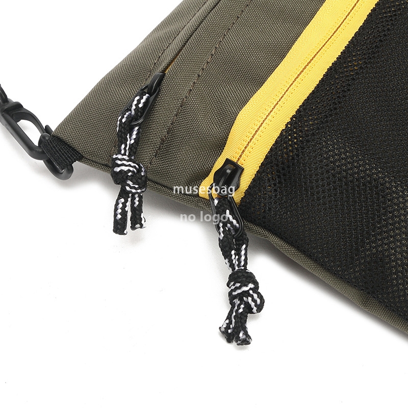 Men's bag advanced sense waterproof crossbody bag leisure sports large capacity shoulder bag small skew satchel wholesale