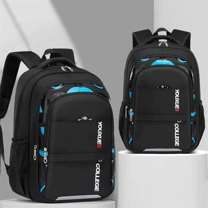 2024 New Children School Bags Kids Backpack In Primary Schoolbag For Teenager Boys Waterproof Backpacks Book Bag Mochila Y240809