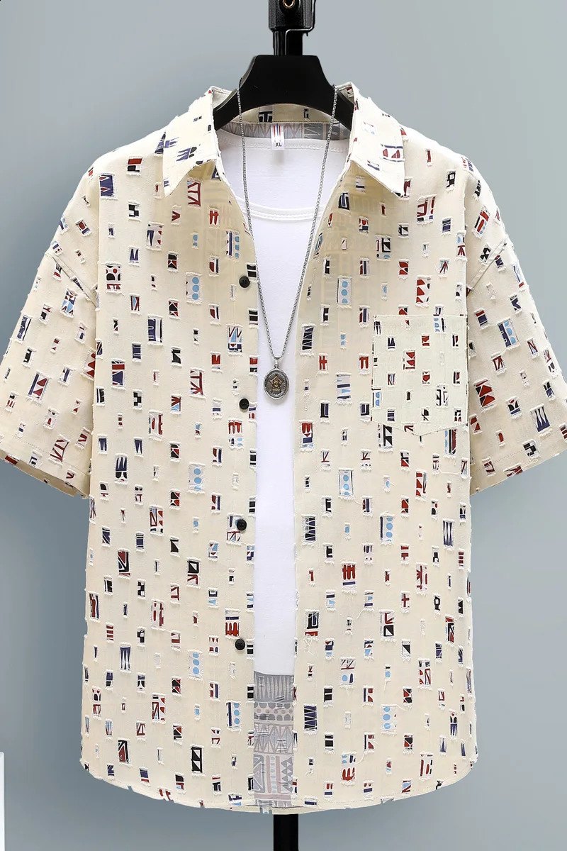 2024 Summer bet Pattern Sportswear Mens Casual Set Mens Shorts and Full Size Mens T-shirt M-4XL240809