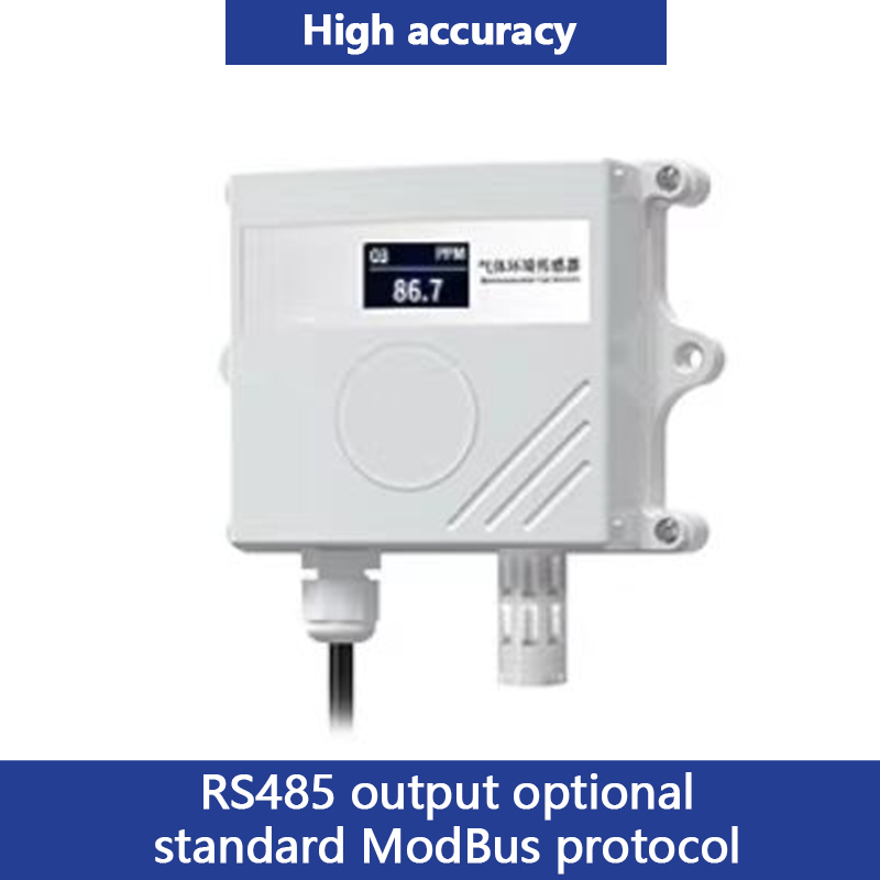 Ozone Transmitter OLED Display Environmental Sensors Intelligent Monitoring Toxic and Harmful Conventional Gas Monitoring