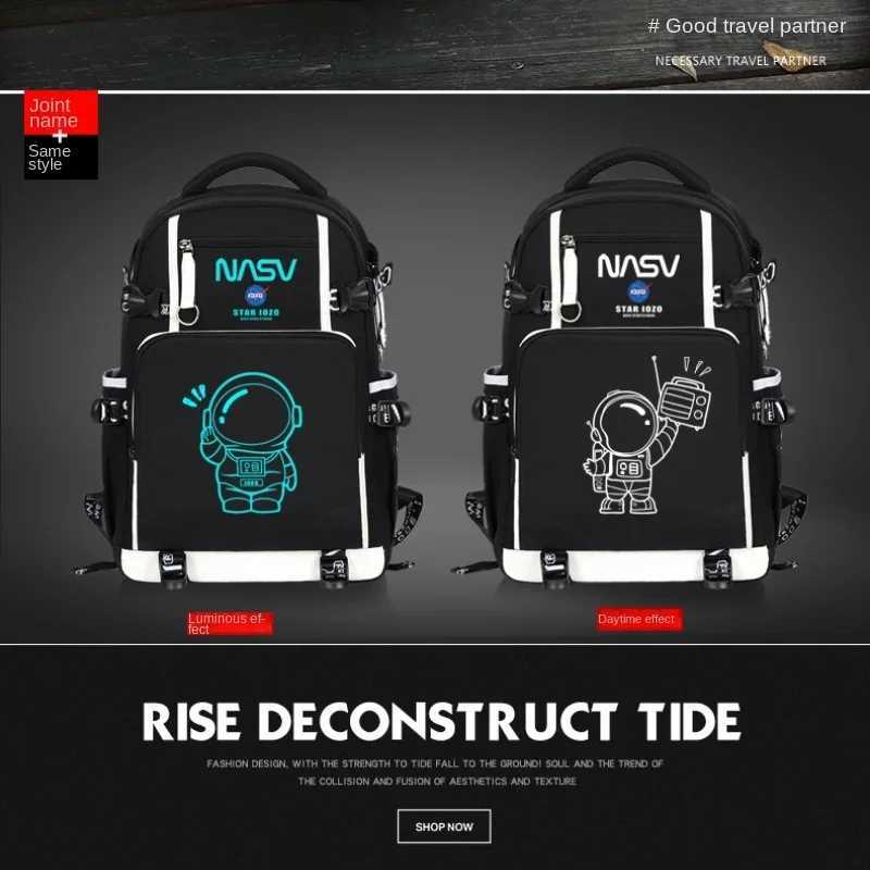 2024 Waterproof Luminous children School Bags For Boys teens Kids School Backpack Orthopedic Primary Schoolbag Book Bag Mochila Y240809