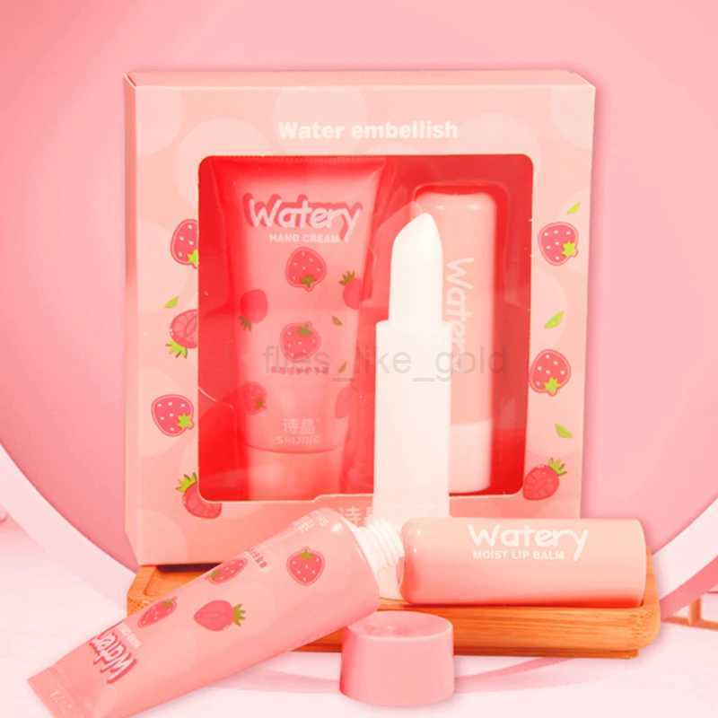 Moisturizing Hand Cream Moisturizing lipstick Set Portable W240810