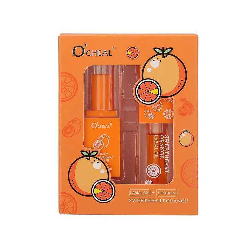 Lip Balm Lip Gloss Set PH Color Change Honey Avocado Moisturizing Long Lasting Lips Care Light Pink Lipstick Lip Tint for WomenXJ241223
