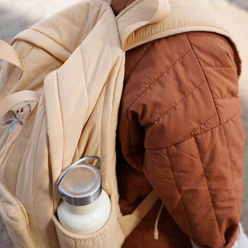 Children Backpacks KS Brand Kids Schoolbag Toddler Kindergarten Backpack Vintage Style Boys Girls School Bags Baby Travel Bag Y240809