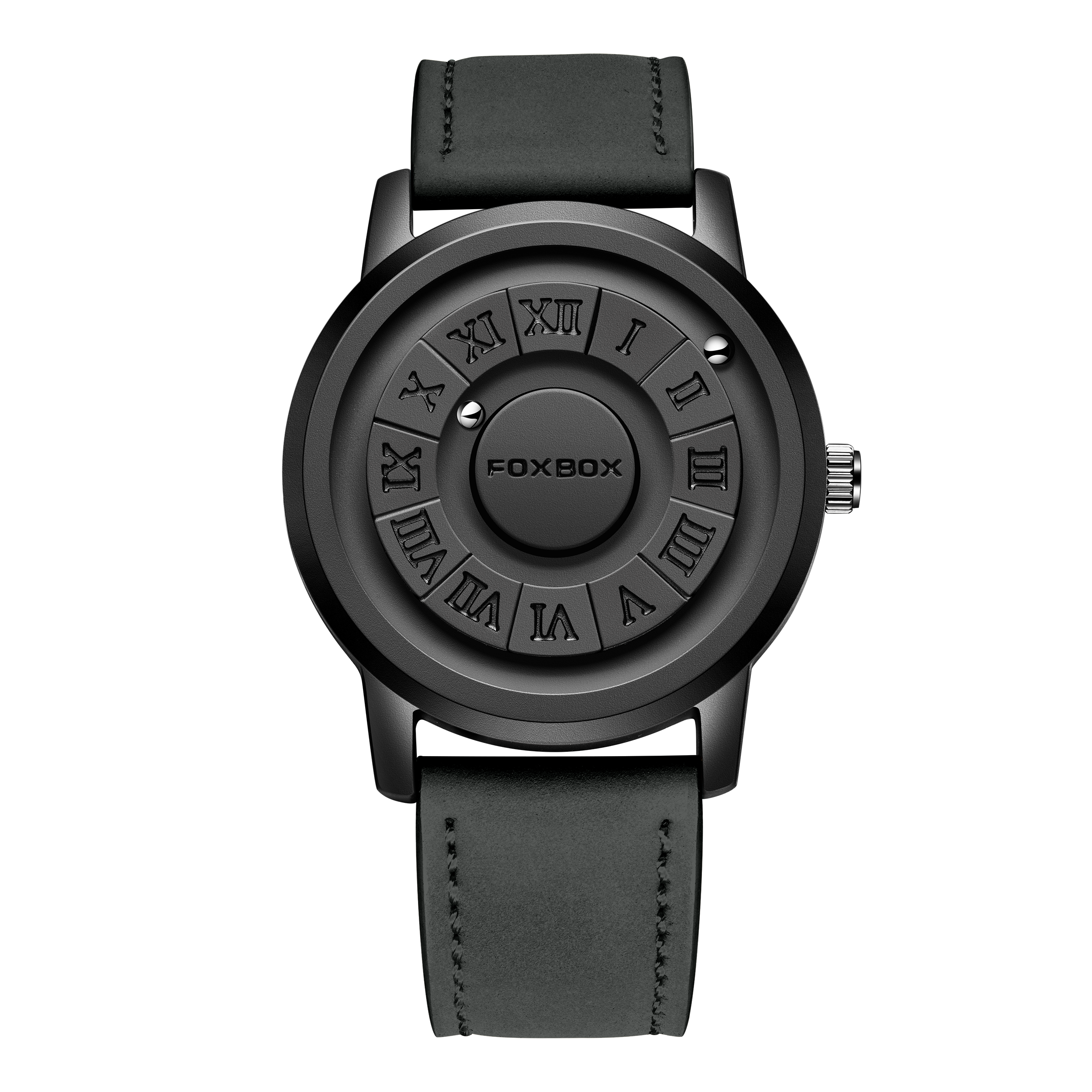 LIGE 2024 New Cool Magnetic Suspension Ball Watch Men's Personalized New Concept Quartz Watch Waterproof Watch