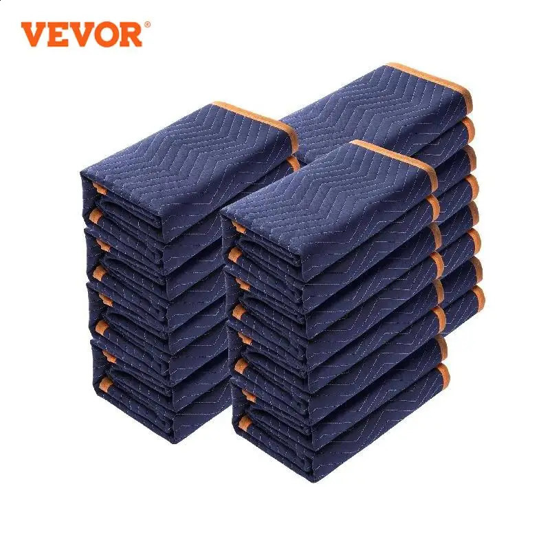 VEVOR 35/65 lbs mobile blanket 12 packs of 80 x 72 packaging blanket for heavy-duty mobile mats used to protect furniture and equipment 240809
