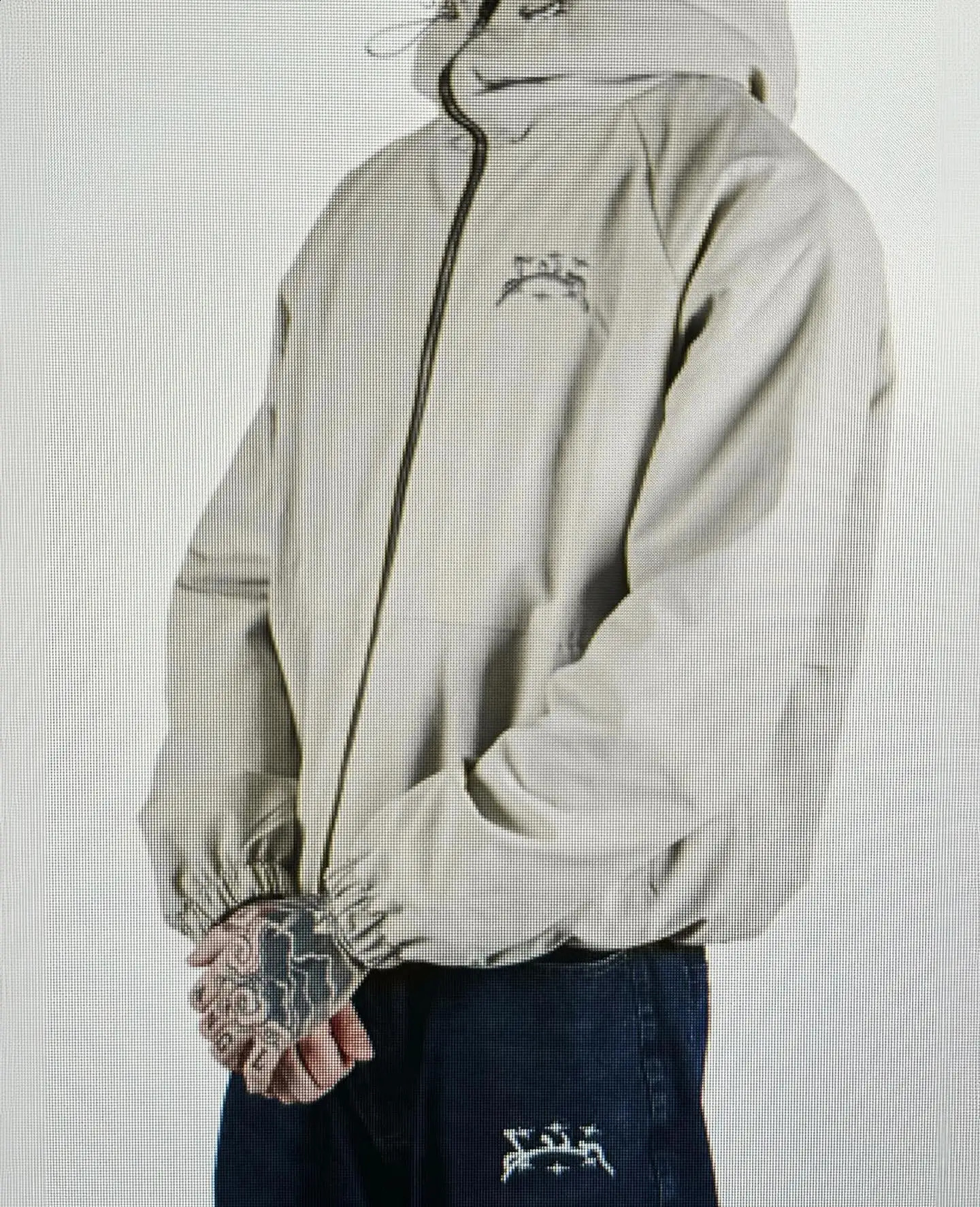 Y2k Korean Fashion Hip Hop Pattern Embroidery Windbreaker Jackets Men Bomber Jacket Kpop Clothes Vintage Streetwear Sweatshirt 240810