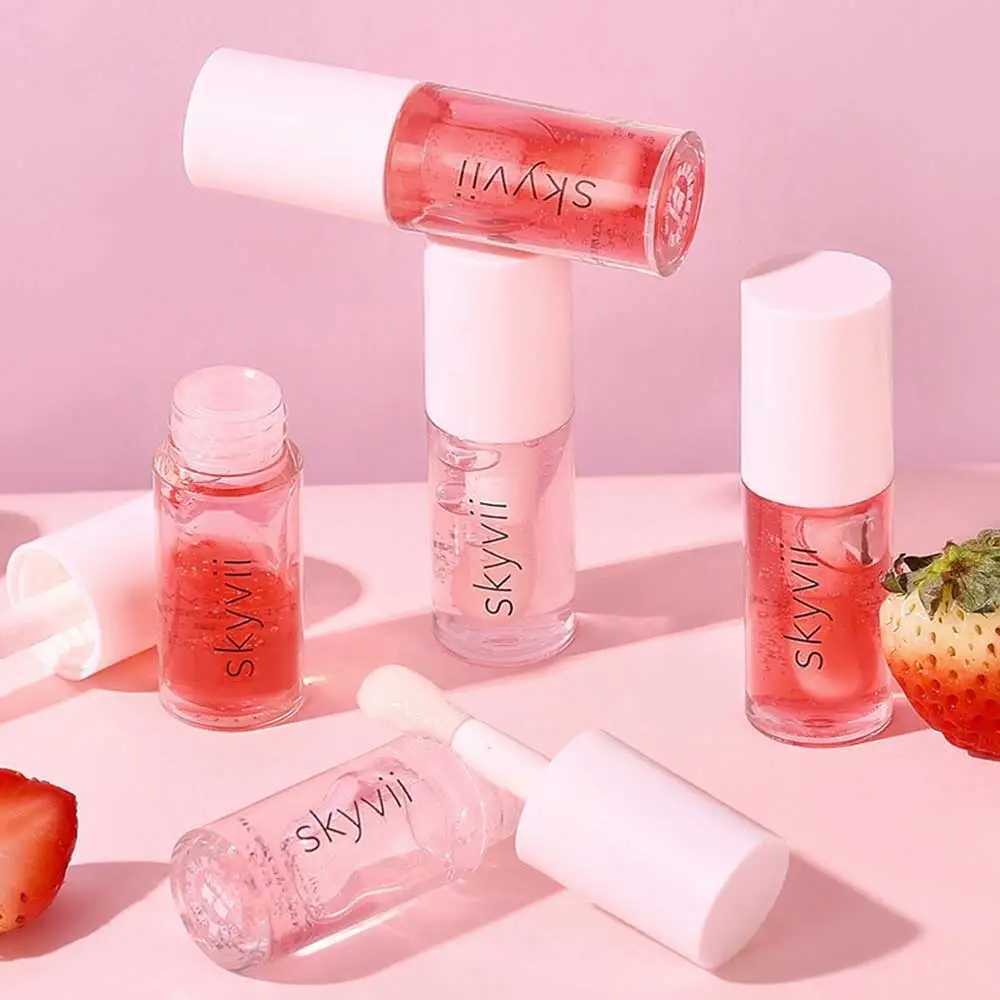Crystal Jelly Lip Oil Hydrating Plumping Lips Coat Waterproof Lasting Anti-dry Liquid Lip Gloss Exfoliating Lip Balm CosmeticsXJ241223