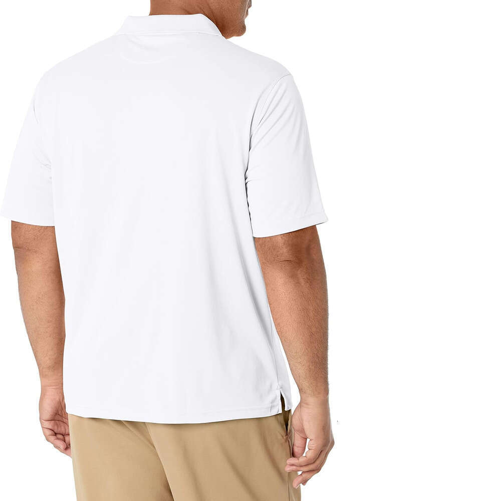 Fashion Mens Polo shirt Regular-Fit Quick-Dry Golf Polo Shirt Polos shirts tshirt Casual tops summer clothes Short sleeve simple fashion Free shipping