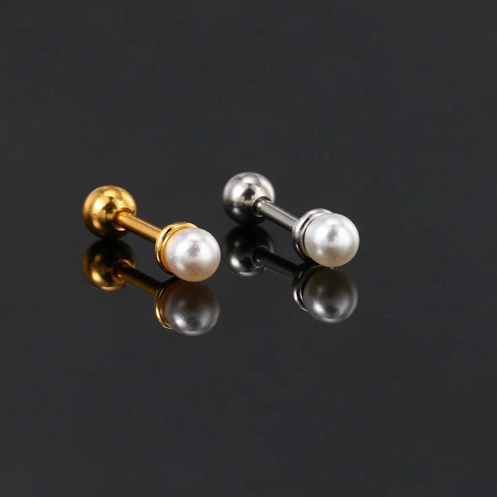 1pc Tragus Rook Piercing Earring Zircon Flower Dangle Chain Stud Helix Lobe Ear Cartilage Accessories Gold Color Women Jewelry 240807