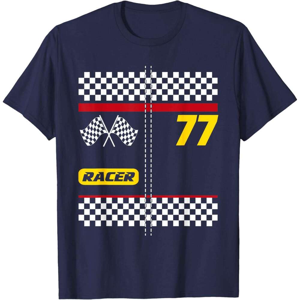 2025S Fashion Designer T Shirt For Mens Shirt Race Car Driver Costume Halloween Racing Day T Shirt Shirts Tshirt Graphic Tee Casual Tops Clothes Short