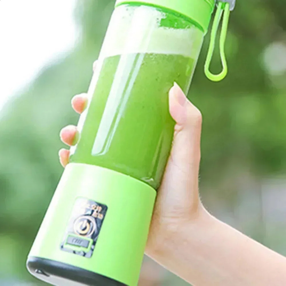 380ml portable electric juicer home USB charging smoothie maker blender sports bottle juice cup 240809