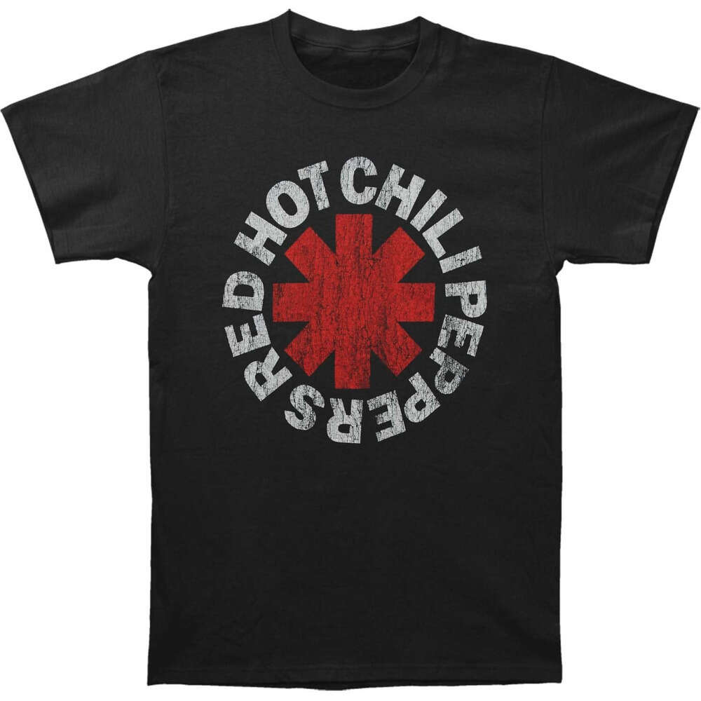 T shirt for Mens Red Hot Chili Peppers Vintage Distressed Asterisk T-Shirt Shirts Tshirt Graphic Tee Casual Tops Clothes Short sleeve